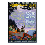 Vintage Franzose-Reise-Plakat-Kunst Postkarten