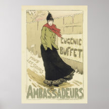 Vintage französische Plakate - Ambassadeurs