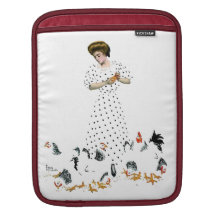 Vintage Frauen iPad Hülse Sleeve Für iPads