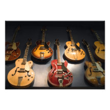 Vintage Gitarren Photographien