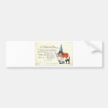 Vintage Halloween-Gruß-Karten-Klassiker-Plakate Auto Sticker