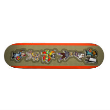 Vintage Haustiere Skateboarddecks