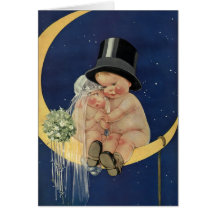 Vintage Hochzeit danken Ihnen zu kardieren Karten