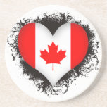 Vintage i-Liebe Kanada Bierdeckel