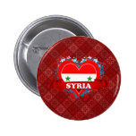 Vintage i-Liebe Syrien Anstecknadel