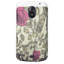 Vintage Indie Rose-Druck Telefonabdeckungen Galaxy Nexus Cover