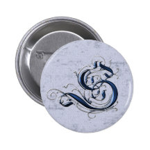 Vintage Initiale S Buttons