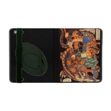 Vintage Japanese Miyamoto Musashi 宮本武蔵 iPad Folio Case