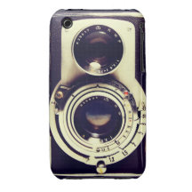 Vintage Kamera iPhone 3 Cover