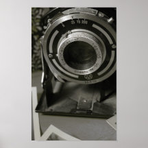 Vintage Kamera Posterdrucke