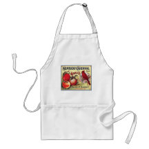 Vintage Kentucky-Kardinals-Äpfel, Trog Henrys P, Schürze
