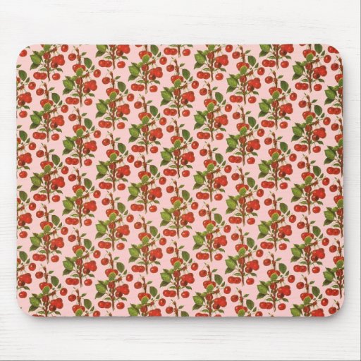 Vintage Kirschen Mousepad