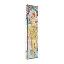 Vintage Kunst Nouveau Göttin Gespannte Galeriedrucke
