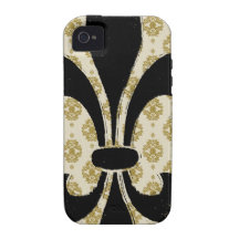 Vintage Lilie Case-Mate iPhone 4 Cover