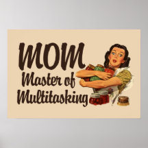 Vintage Mamma Plakatdrucke