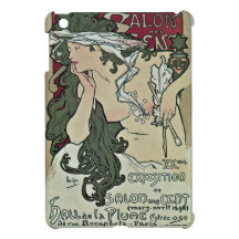 Vintage Mucha Salon-DES-Centkunst nouveau Ausstell