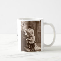 Vintage Musik-Lehrer-Schale Tee Tasse