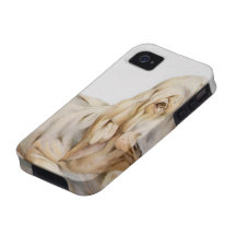 Vintage niedliche Bluthunde, Welpen-Hunde durch EJ Case-Mate iPhone 4 Case
