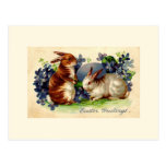 Vintage Osterhasen-Postkarte