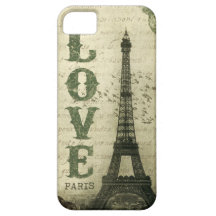 Vintage Paris Schutzhülle Fürs iPhone 5
