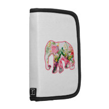 Vintage Pink & Floral Elephant Planners