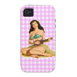 Vintage Pinup-Dame iPhone 4 Case