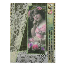 Vintage Postkarte