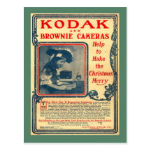 Vintage Postkarte der Replik, Kodak-Schokoladenkuc