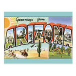 Vintage Postkarten Arizona