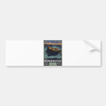 Vintage Reise-Plakat-Anzeigen-Retro Drucke Autosticker