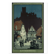 Vintage Reise-Plakat-Anzeigen-Retro Drucke Postkarte