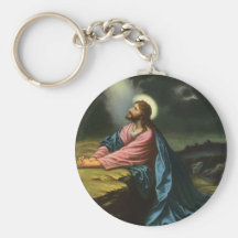 Vintage Religion, Jesus betender Christus, Gethsem Schlüsselanhänger