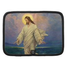 Vintage Religion, Jesus, der auf Wasser-Porträt ge Planer