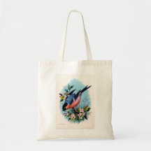 Vintage Retro schöne Vogel-Tasche