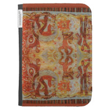 Vintage Romanian needlework, embroidery Kindle Keyboard Cases