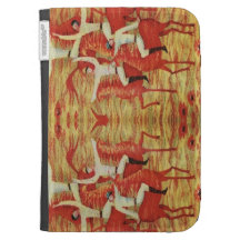 Vintage Romanian needlework, embroidery Cases For Kindle