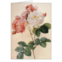 Vintage Rosen-Gruß-Karte