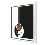 Vintage Schale Kaffee; Schwarzweiss-Kunst-Deko Gespannte Galeriedrucke