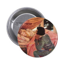 Vintage Schneewittchen durch Jessie Willcox Smith Button