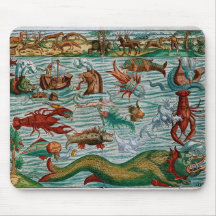 Vintage Seemonster Mousepad
