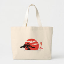Vintage steigender Sun-Tasche