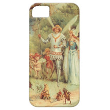 Vintage Thumbelina & Prinz Hochzeit im Wald iPhone 5 Hülle
