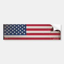 Vintage USA-Flagge Autosticker