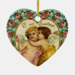 Vintage Valentine-Verzierung Ornament