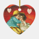 Vintage Valentine-Verzierung Ornamente
