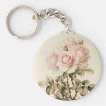 Vintage viktorianische romantische Rosen Schlüsselband