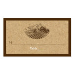 Vintage vineyard and cork wedding place card business card templates