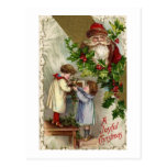 Vintage Weihnachtspostkarte