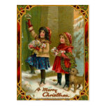 Vintage Weihnachtspostkarte