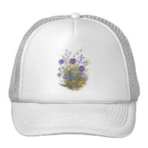 Vintage Wildblumen Baseball Kappe